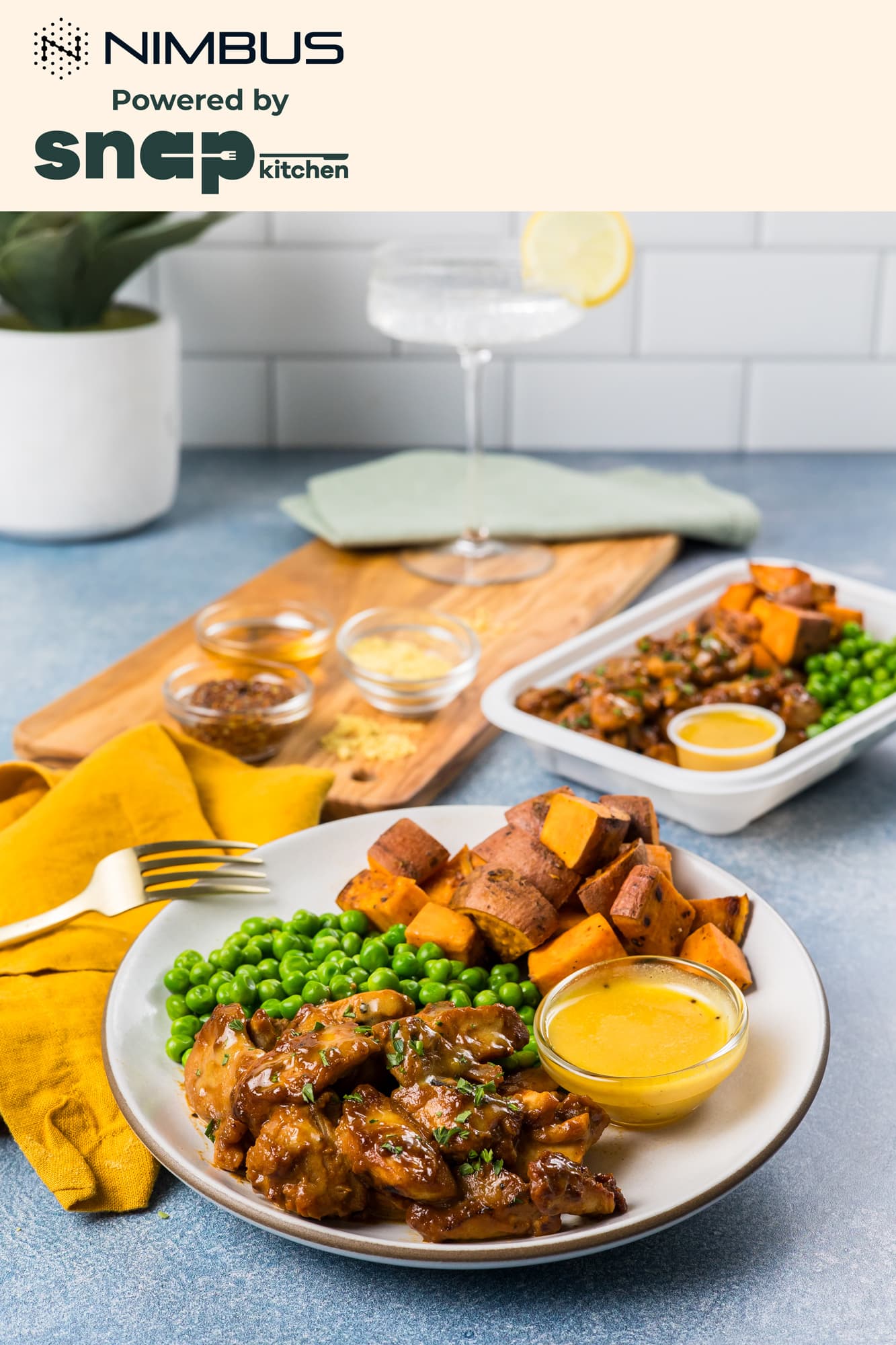 Snap Kitchen vertical meal display